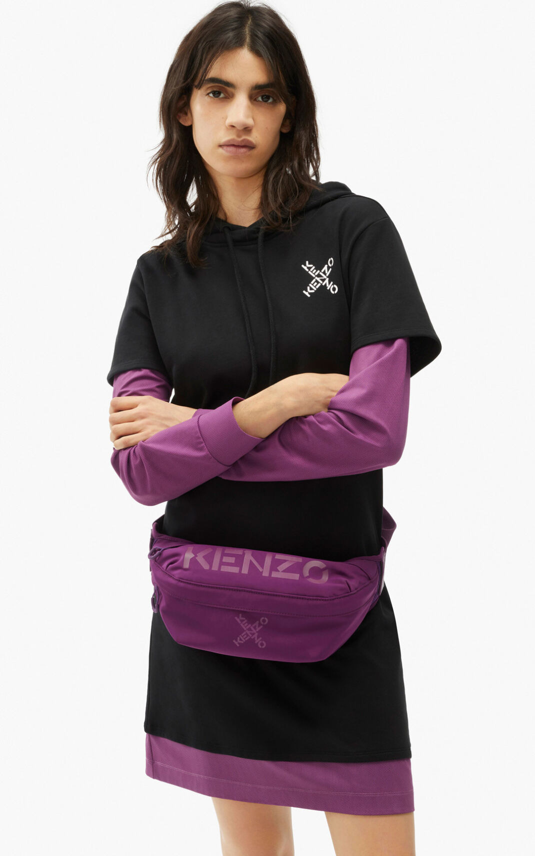 Kenzo Sport Övtáska Női Lila | ID.558566